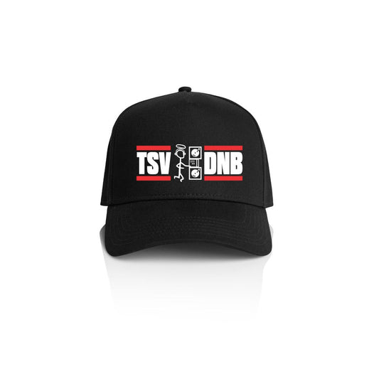 5 Panel Frame Cap - Black image